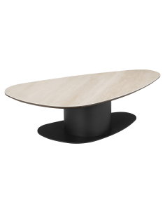Table basse noir RITZ | Mobilier Design Loft Attitude