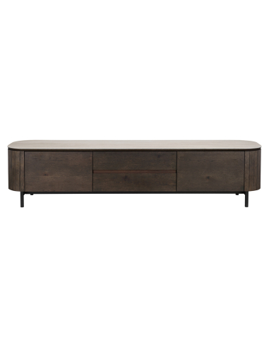 Brown RITZ TV unit | Designer Furniture Loft Attitude
