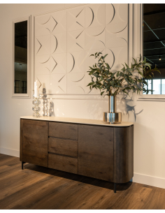 Buffet brun RITZ | Mobilier Design Loft Attitude 2