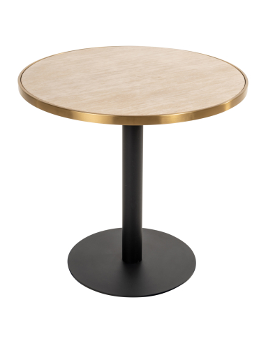 Bistrotafel Brazza beige 80Ø