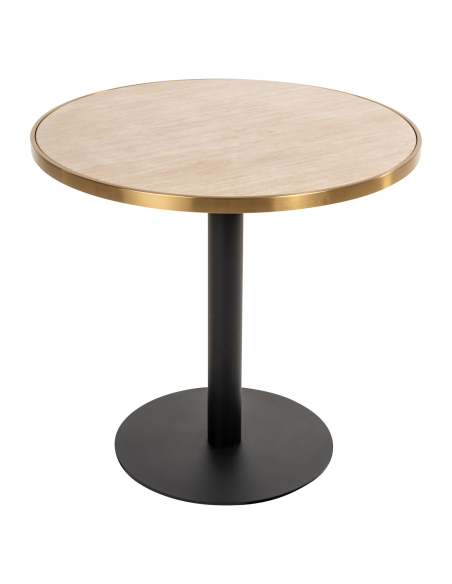 Bistrotafel Brazza beige 80Ø