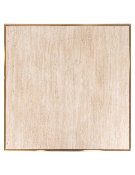 Bistrotafel Brazza beige 70x70