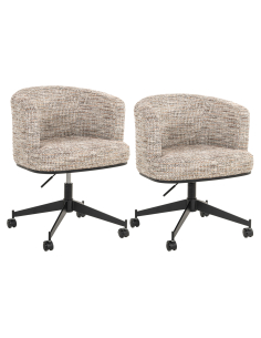 Chaise de salle à manger naturel Trendy ROCHENNE 2