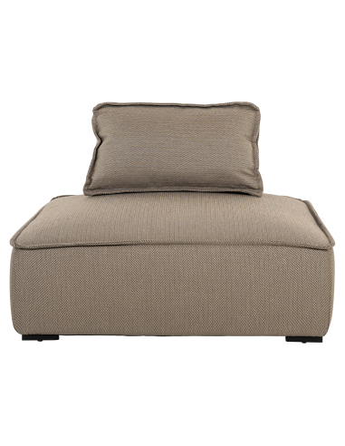 Taupe outdoor lounge chair JONDAL | Loft Attitude
