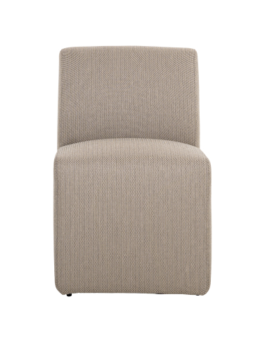 Taupe eetkamerstoel voor buiten Riva