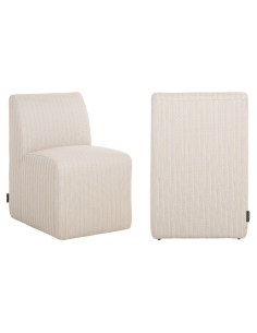 Outdoor-Esszimmerstuhl Riva beige