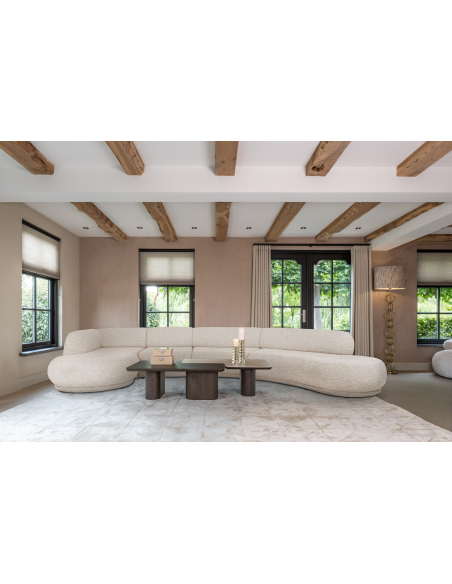 Set aus 2 Couchtischen braun NANDO | Deko Loft Attitude