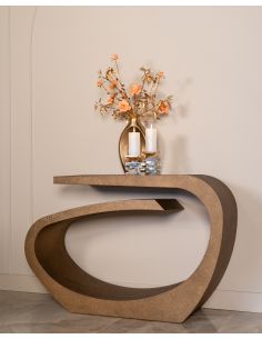 Geborstelde gouden console ALHAMBRA | Meubels Loft Attitude 2