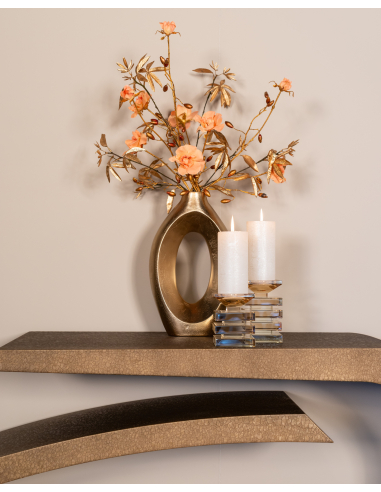 Brushed gold console table ALHAMBRA | Furniture Loft Attitude