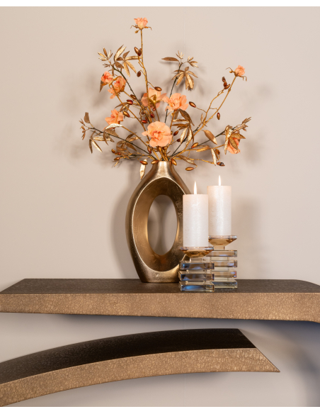 Brushed gold console table ALHAMBRA | Furniture Loft Attitude