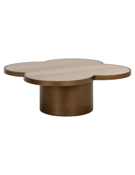Mesa de centro Clover bege