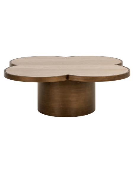 Mesa de centro Clover bege