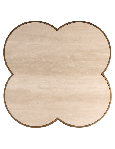 Mesa de centro Clover beige