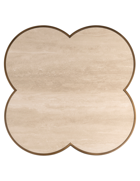 Mesa de centro Clover bege