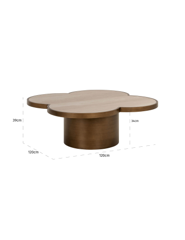 Mesa de centro Clover beige