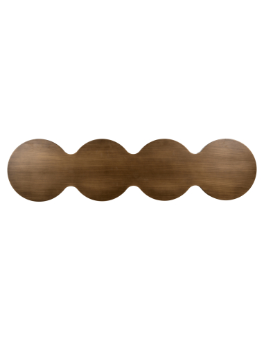 Consola dorada cepillada BUBBA | Mobiliario Loft Attitude