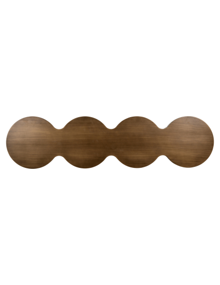 Brushed gold console table BUBBA | Furniture Loft Attitude