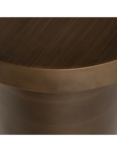 Brushed gold console table BUBBA | Furniture Loft Attitude