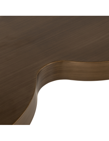 Brushed gold console table BUBBA | Furniture Loft Attitude
