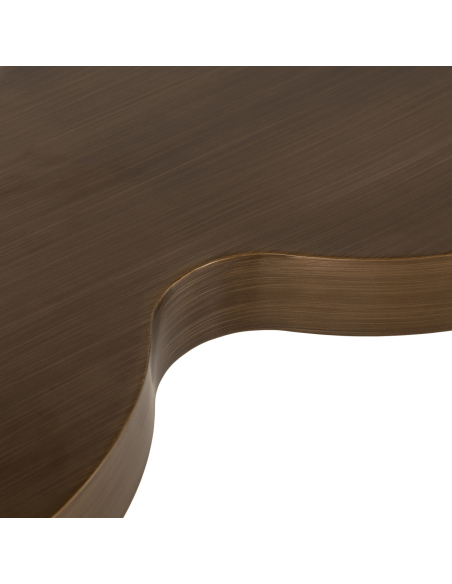 Brushed gold console table BUBBA | Furniture Loft Attitude