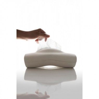 Momo Box White Propaganda Tissue Box
