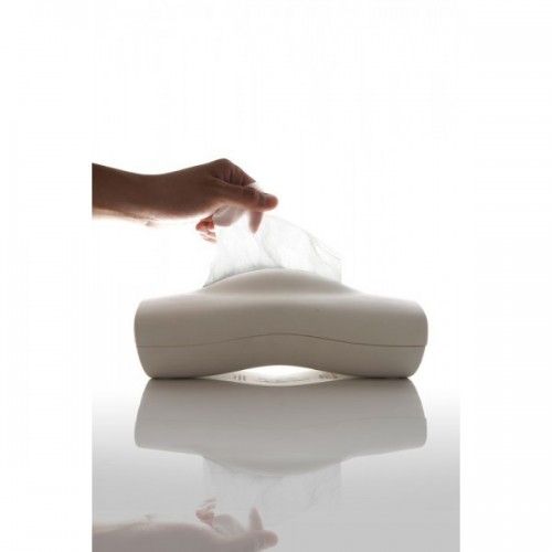 Momo Box White Propaganda Tissue Box
