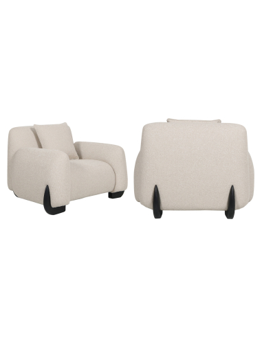 Loungefauteuil biscuit GODIVA | Meubels Loft Attitude