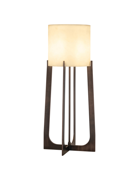 Candeeiro de mesa bronze grande LOURA | Decoração Loft Attitude