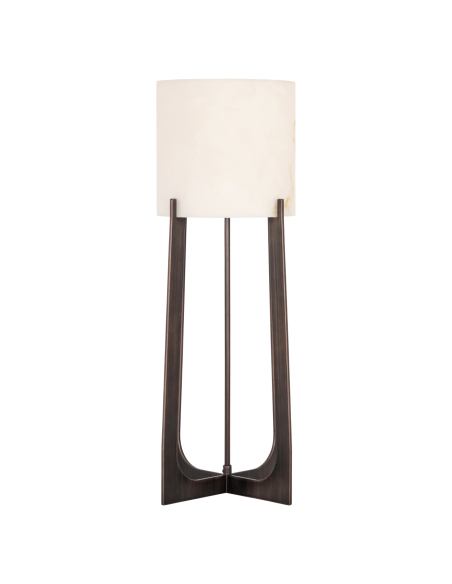 Tischlampe Bronze groß LOURA | Deko Loft Attitude