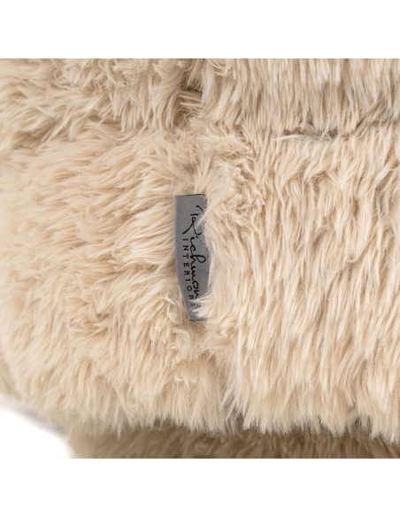 Draaibare kinder-loungefauteuil Yakety zand LENNY