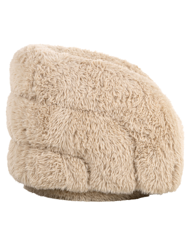 Draaibare kinder-loungefauteuil Yakety zand LENNY