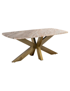 Salontafel poederbeige BOTTEGA | Decoratie Loft Attitude