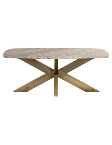 Salontafel poederbeige BOTTEGA | Decoratie Loft Attitude