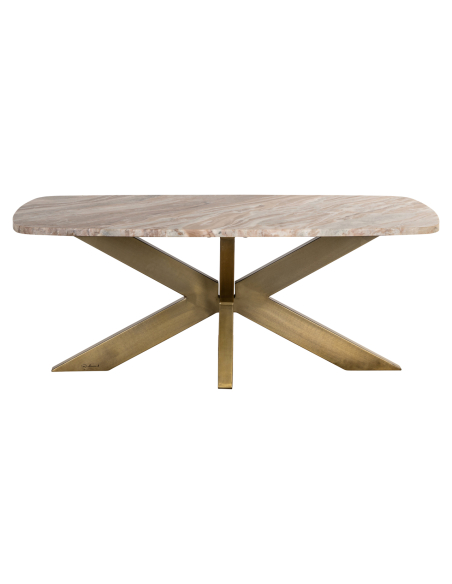 Salontafel poederbeige BOTTEGA | Decoratie Loft Attitude