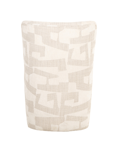Beige eetkamerstoel Graffic LORAIN