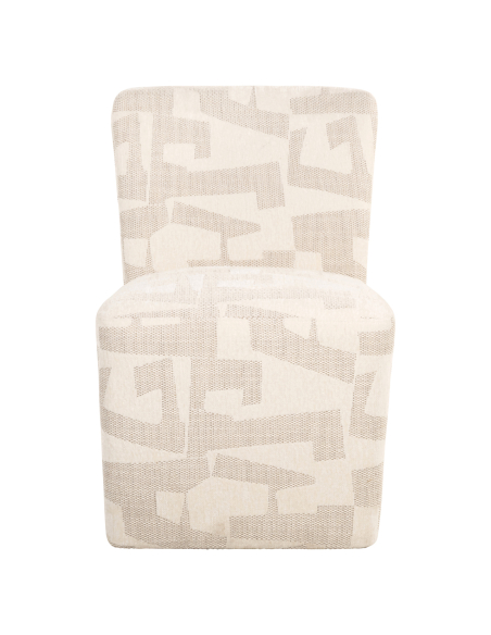 Beige eetkamerstoel Graffic LORAIN