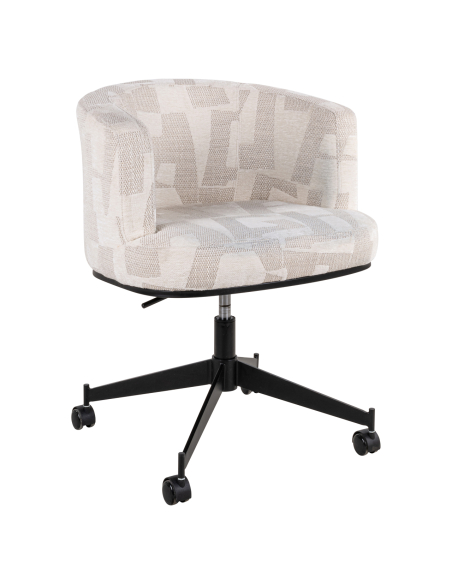 Beige eetkamerstoel Graffic ROCHENNE