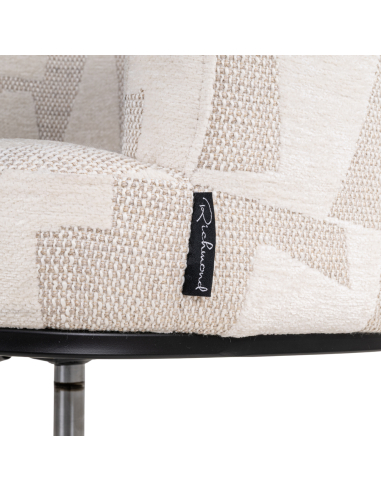 Beige eetkamerstoel Graffic ROCHENNE