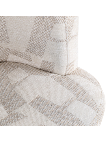 Beige eetkamerstoel Graffic ROCHENNE