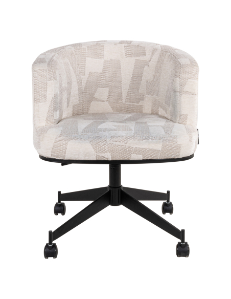 Beige eetkamerstoel Graffic ROCHENNE