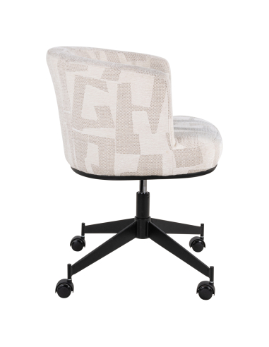Silla de comedor beige Graffic ROCHENNE