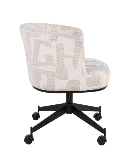 Beige eetkamerstoel Graffic ROCHENNE