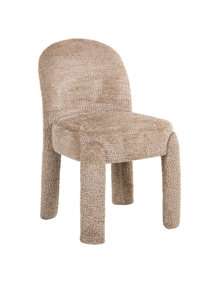 Set di 2 sedie da sala da pranzo beige Lovely BRANDI