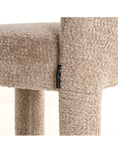 Set di 2 sedie da sala da pranzo beige Lovely BRANDI