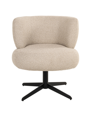 ALEXIS swivel biscuit dining chair