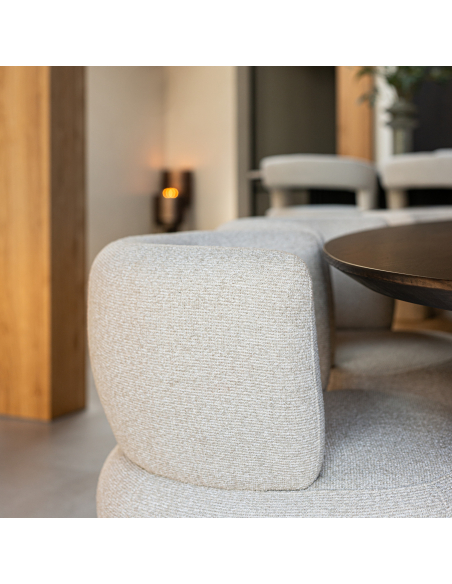 Silla de comedor giratoria biscuit ALEXIS