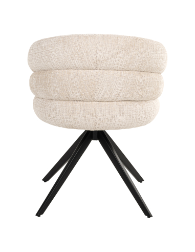 Sedia da sala da pranzo beige Niagara SERENITY