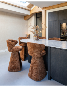 Sgabello da bar cannella Lovely GATSBI | Loft Attitude 2