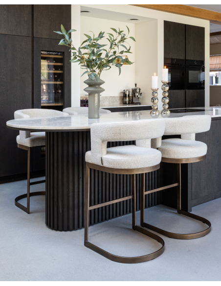 Ellis biscotti bar stool