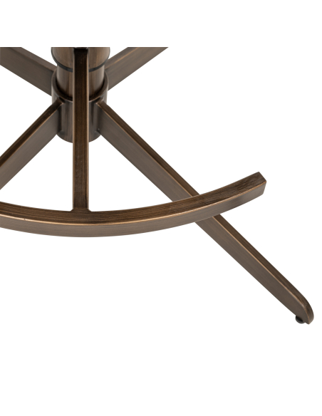 Sgabello da bar biscuit girevole | Loft Attitude